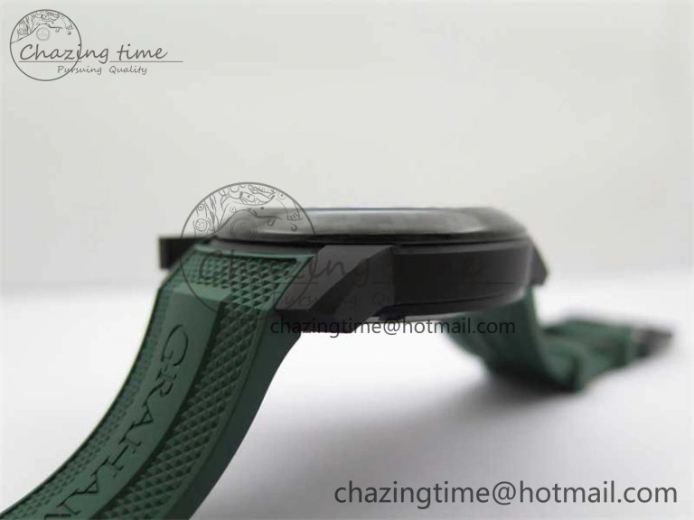 Sophisticated Chronofighter Superlight JKF 1:1 Best Edition on Green Rubber Strap A 6657