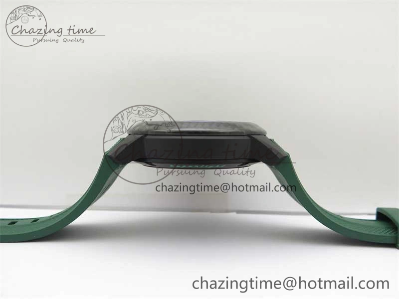 Sophisticated Chronofighter Superlight JKF 1:1 Best Edition on Green Rubber Strap A 6657