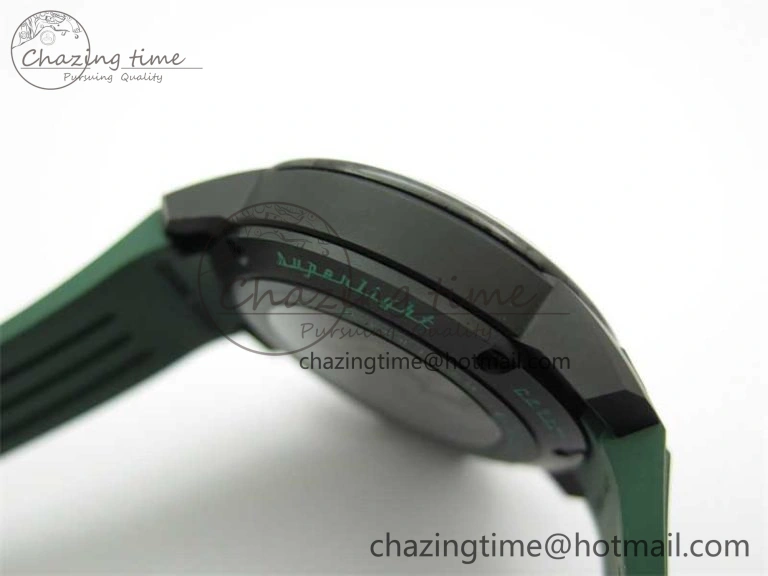 Sophisticated Chronofighter Superlight JKF 1:1 Best Edition on Green Rubber Strap A 6657
