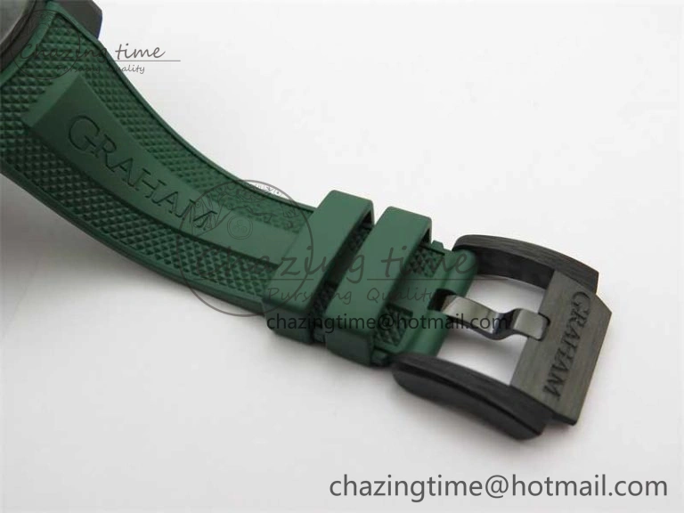 Sophisticated Chronofighter Superlight JKF 1:1 Best Edition on Green Rubber Strap A 6657