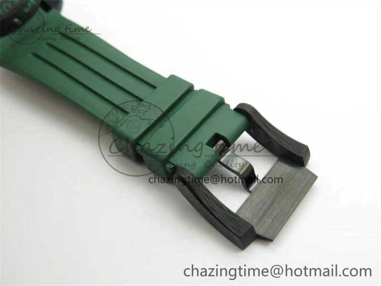 Sophisticated Chronofighter Superlight JKF 1:1 Best Edition on Green Rubber Strap A 6657