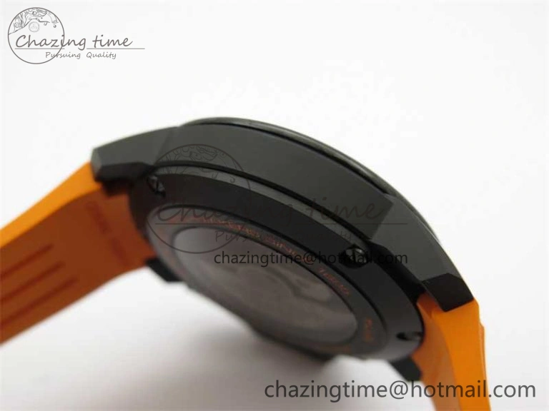 Chronofighter Superlight JKF 1:1 Best Edition on Orange Rubber Strap A TimelessDesign 6659