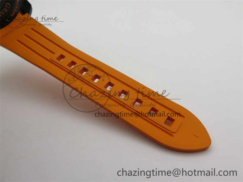 Chronofighter Superlight JKF 1:1 Best Edition on Orange Rubber Strap A TimelessDesign 6659