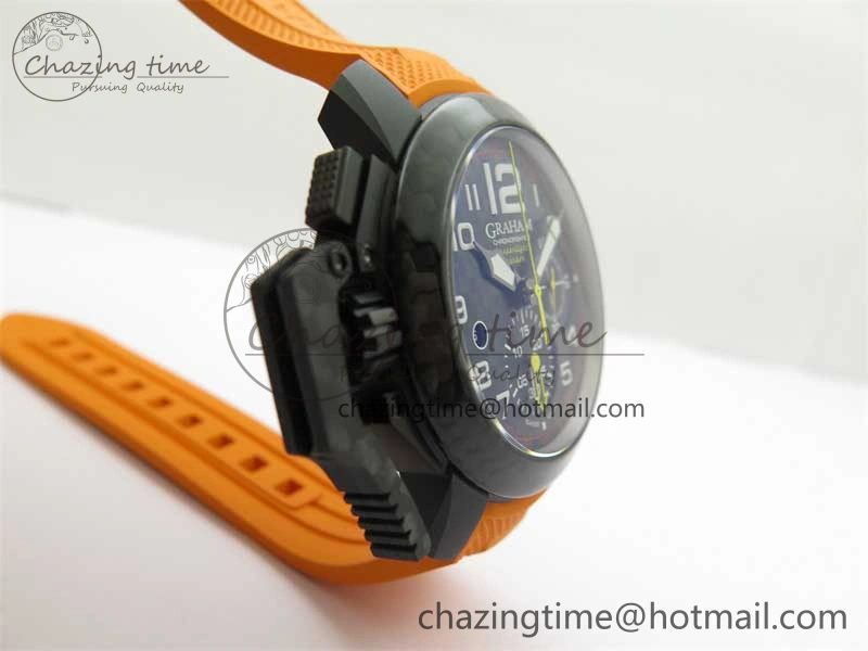 Chronofighter Superlight JKF 1:1 Best Edition on Orange Rubber Strap A TimelessDesign 6659