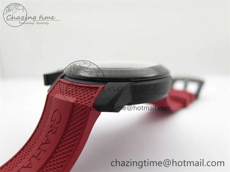 Reliable Chronofighter Superlight JKF 1:1 Best Edition on Red Rubber Strap A 6658