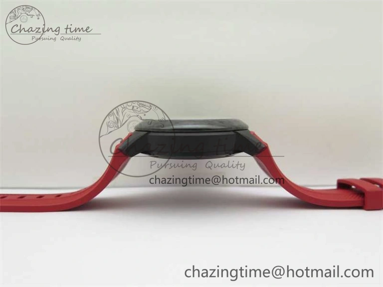 Reliable Chronofighter Superlight JKF 1:1 Best Edition on Red Rubber Strap A 6658