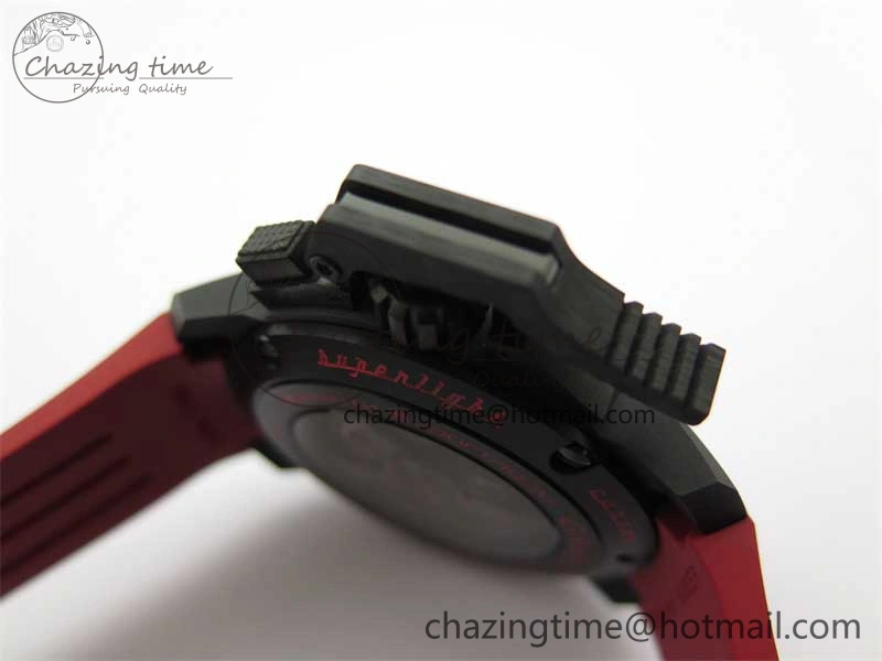 Reliable Chronofighter Superlight JKF 1:1 Best Edition on Red Rubber Strap A 6658