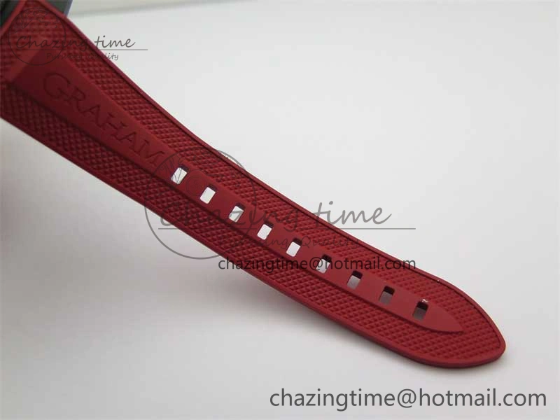Reliable Chronofighter Superlight JKF 1:1 Best Edition on Red Rubber Strap A 6658