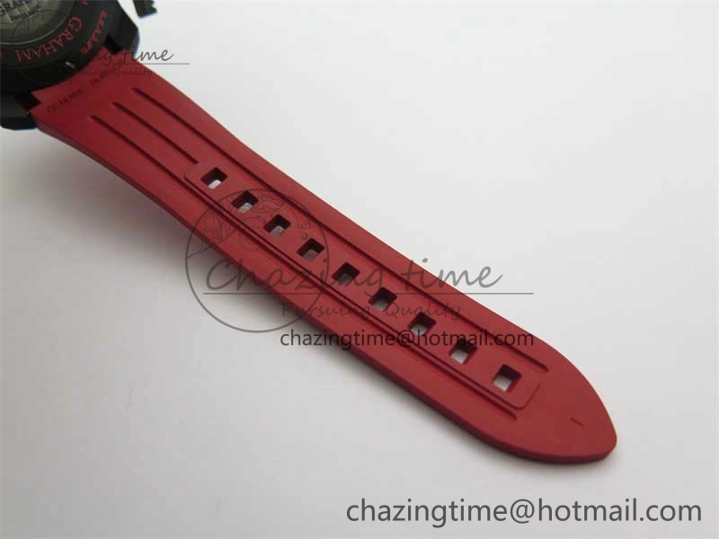 Reliable Chronofighter Superlight JKF 1:1 Best Edition on Red Rubber Strap A 6658