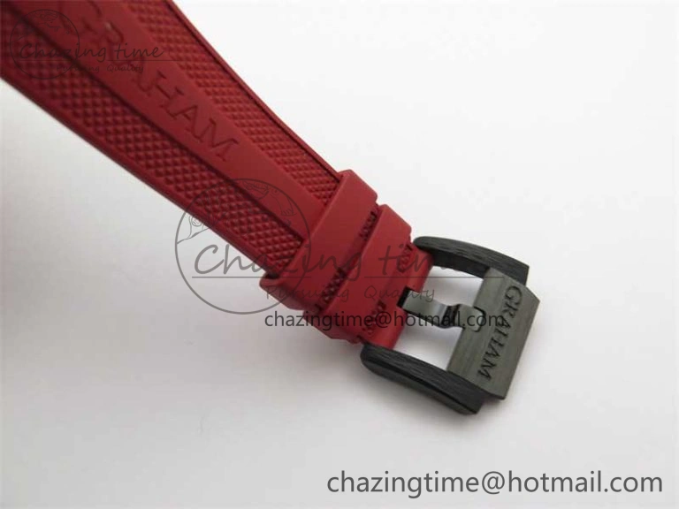 Reliable Chronofighter Superlight JKF 1:1 Best Edition on Red Rubber Strap A 6658