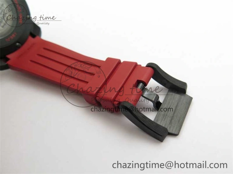 Reliable Chronofighter Superlight JKF 1:1 Best Edition on Red Rubber Strap A 6658