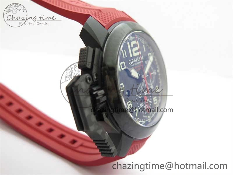 Reliable Chronofighter Superlight JKF 1:1 Best Edition on Red Rubber Strap A 6658