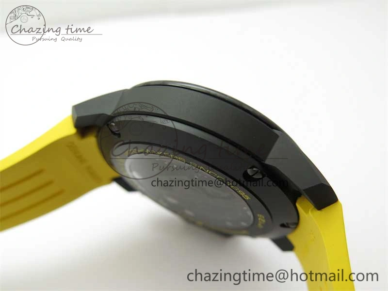 SmoothTexture Chronofighter Superlight JKF 1:1 Best Edition on Yellow Rubber Strap A 6725