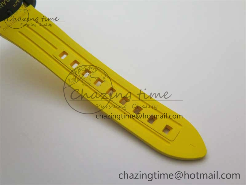 SmoothTexture Chronofighter Superlight JKF 1:1 Best Edition on Yellow Rubber Strap A 6725
