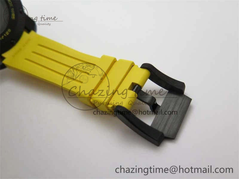 SmoothTexture Chronofighter Superlight JKF 1:1 Best Edition on Yellow Rubber Strap A 6725