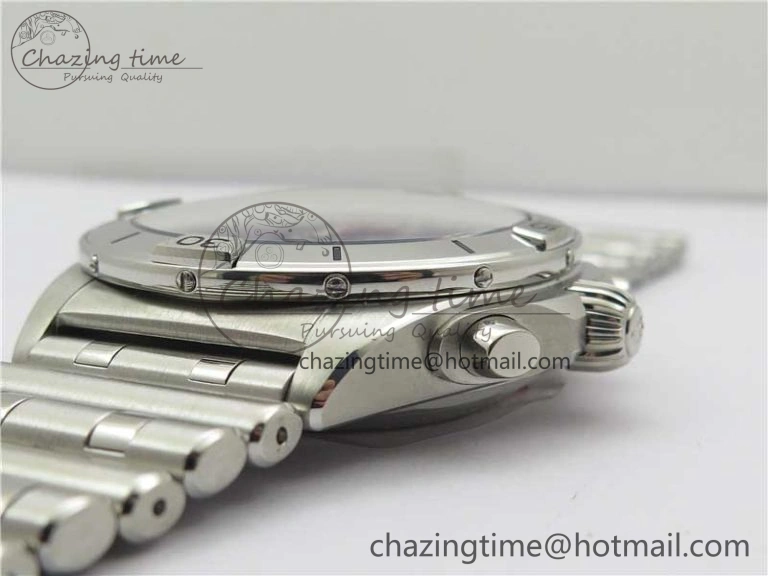 Chronomat B01 42mm SS GF 1:1 Best Edition White Dial on SS Bracelet A Bold 5544