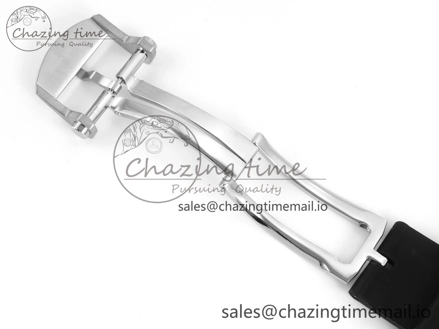 AllSeason Chronomat B01 42mm SS TF 1:1 Best Edition Black Silver Dial on Black Rubber Strap A7750 V 5450