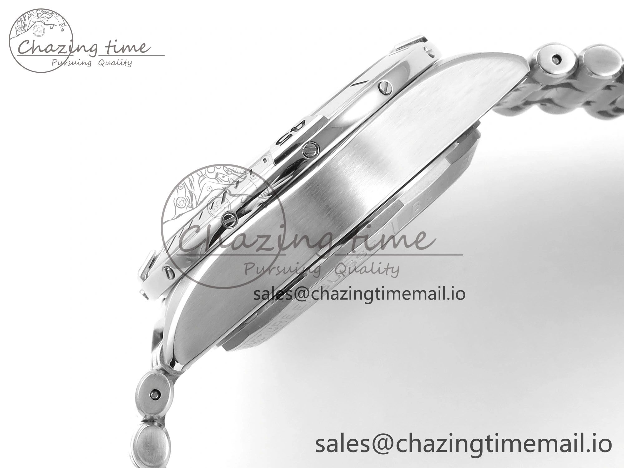 Comfortable Chronomat B01 42mm SS TF 1:1 Best Edition Blue Dial on SS Bracelet A7750 V 5463