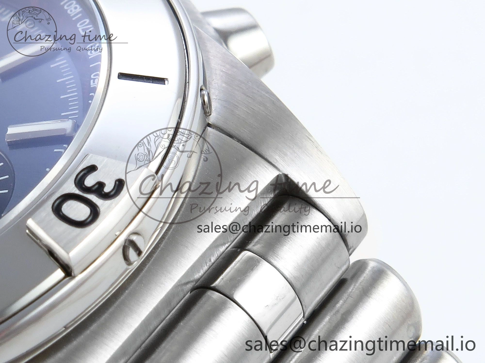 Comfortable Chronomat B01 42mm SS TF 1:1 Best Edition Blue Dial on SS Bracelet A7750 V 5463