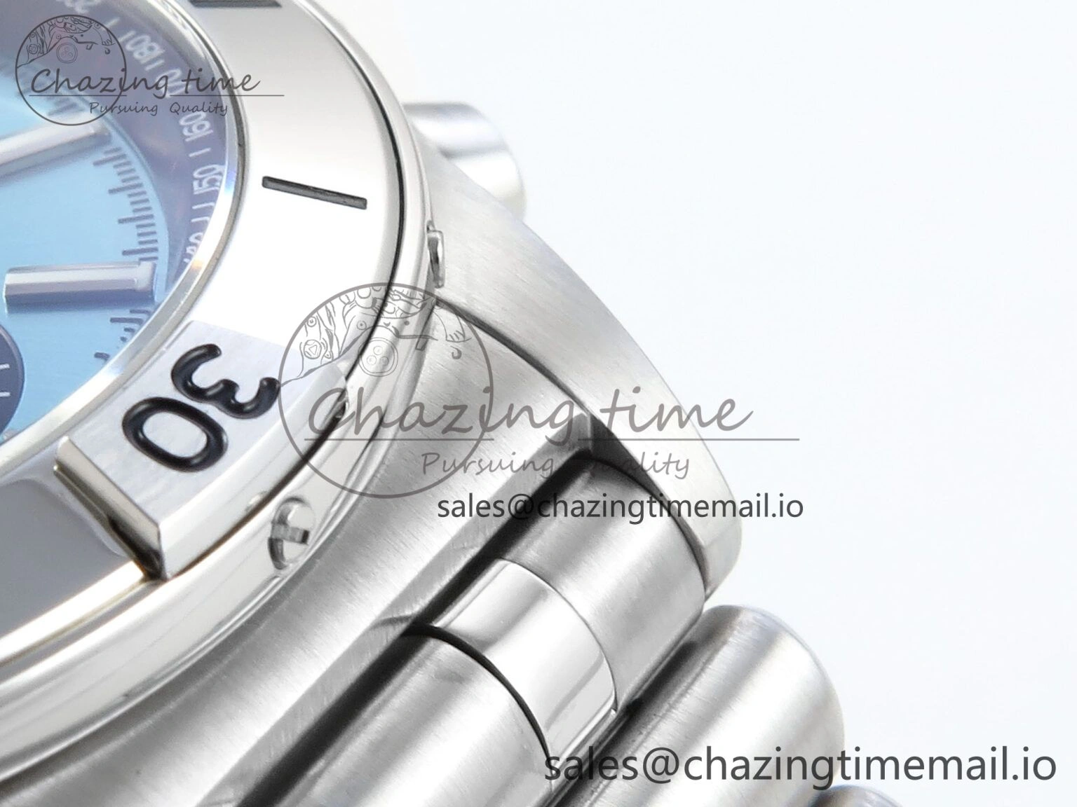 Chronomat B01 42mm SS TF 1:1 Best Edition Blue Black Dial on SS Bracelet A7750 V Refined 5464