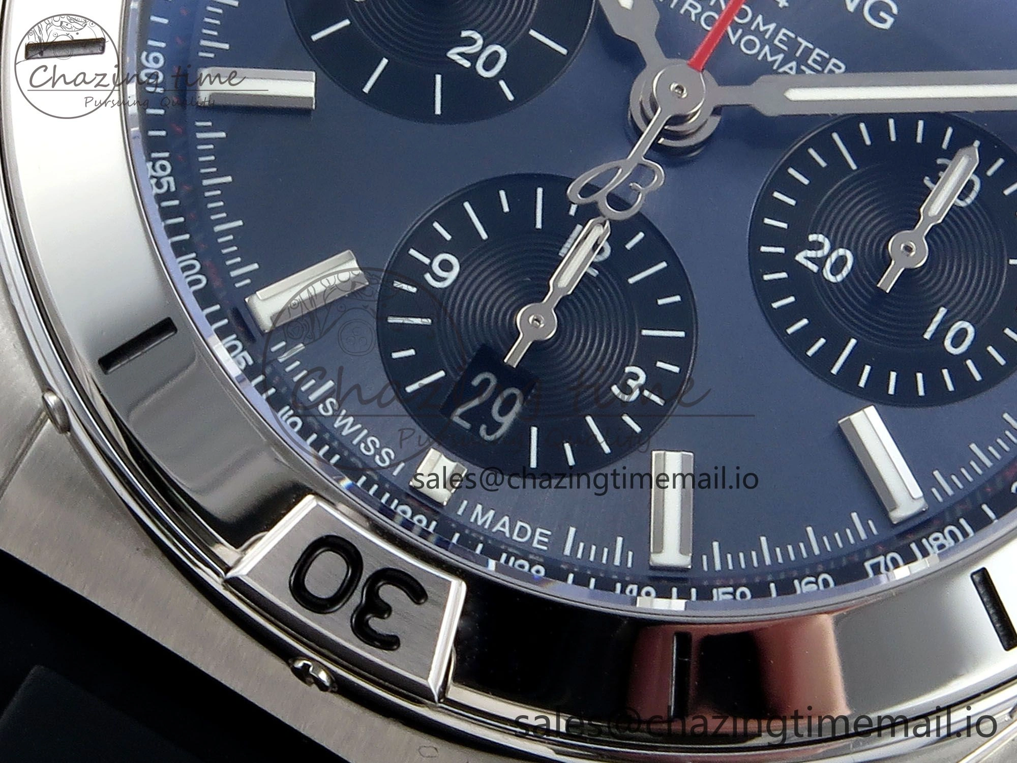 Chronomat B01 42mm SS TF 1:1 Best Edition Gray Dial on Black Rubber Strap A7750 V Contemporary 5444