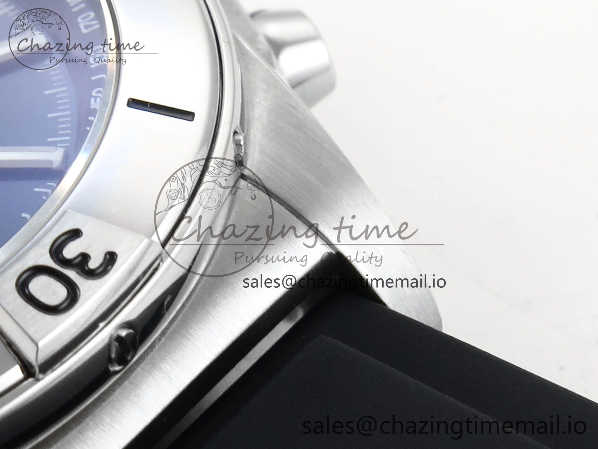 Chronomat B01 42mm SS TF 1:1 Best Edition Gray Dial on Black Rubber Strap A7750 V Contemporary 5444
