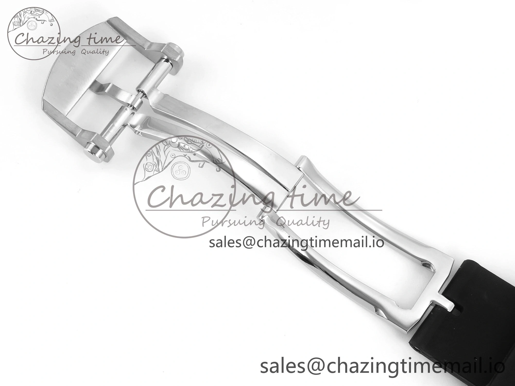 Chronomat B01 42mm SS TF 1:1 Best Edition Ice Blue Dial on Black Rubber Strap A7750 V Affordable 5449