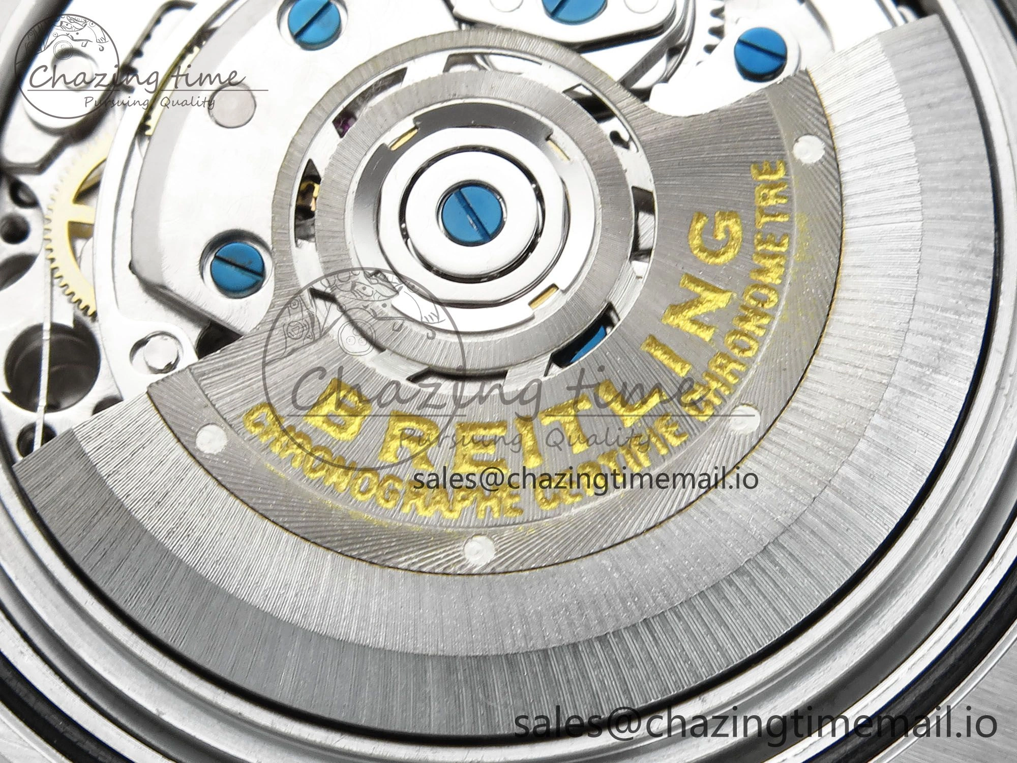 Chronomat B01 42mm SS RG TF 1:1 Best Edition Brown Dial on Black Rubber Strap A7750 V StreetReady 5454