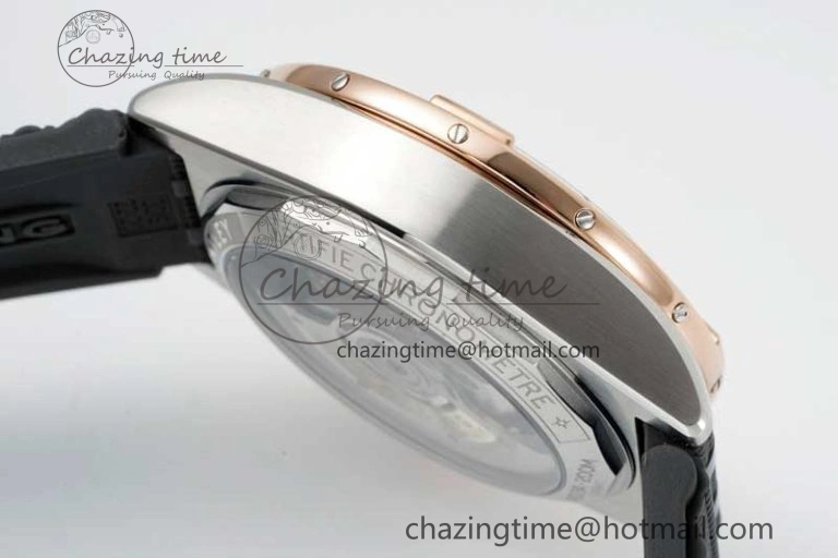 Chronomat B01 42mm SS RG TF 1:1 Best Edition Brown Dial on Black Rubber Strap A Reliable 5529