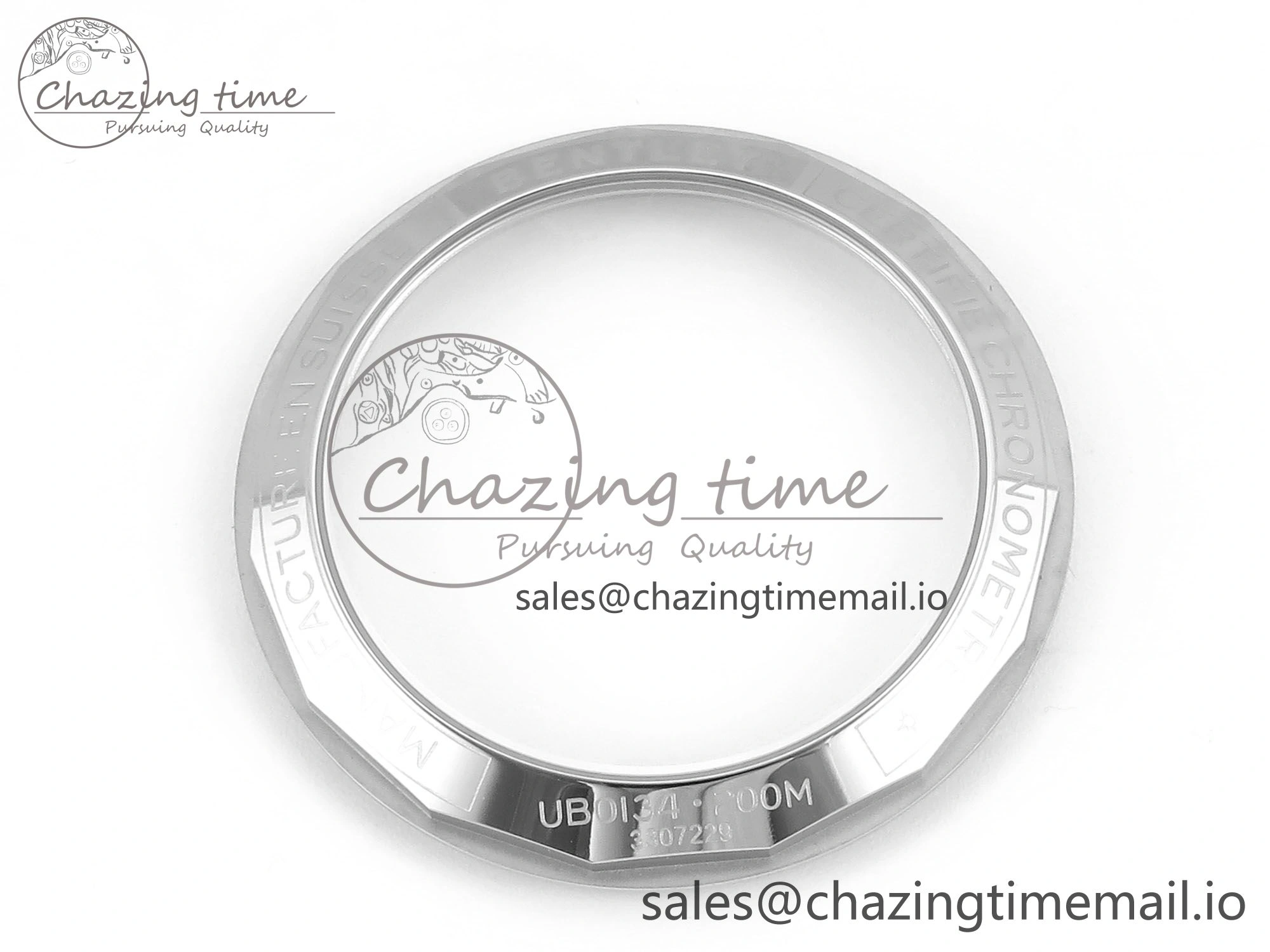 Modern Chronomat B01 44mm SS RG TF 1:1 Best Edition Brown Dial RG Bezel on SS RG Bracelet A 5462