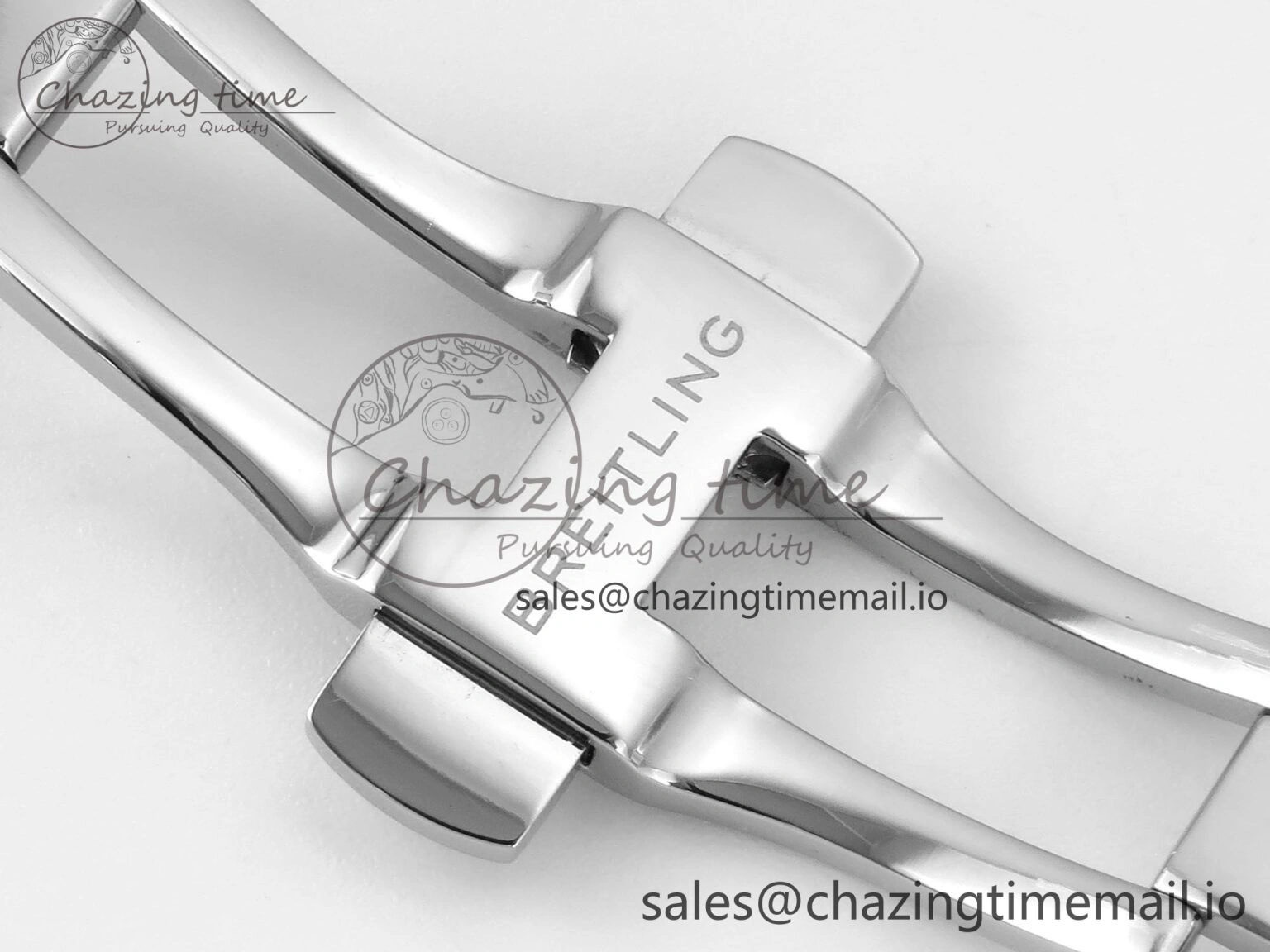 Modern Chronomat B01 44mm SS RG TF 1:1 Best Edition Brown Dial RG Bezel on SS RG Bracelet A 5462