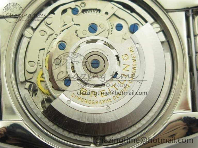 Colorful Chronomat B01 AB0110 Chrono SS GF 1:1 Best Edition Blue Dial On SS Bracelet A 5652
