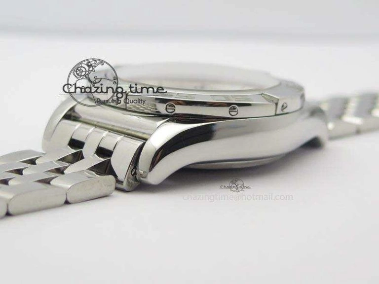 Chronomat B01 Chrono SS JF 1:1 Best Edition Blue Dial On SS Bracelet A Durable 5773