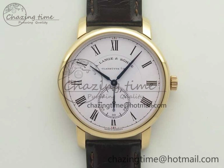 1815 MK Best Edition RG White Dial Sec@6 On Brown Leather Strap A Premium 4197