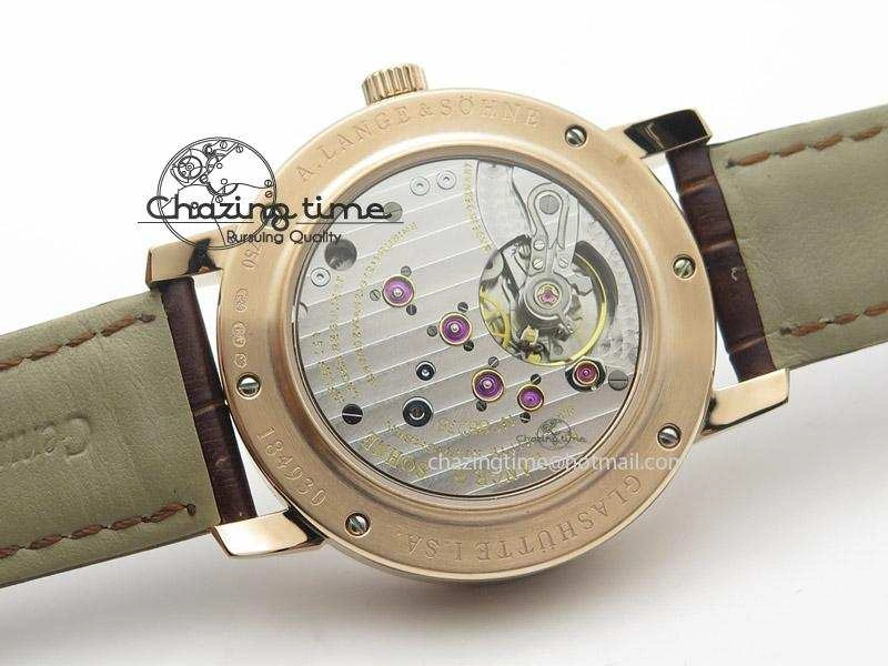 1815 MK Best Edition RG White Dial Sec@6 On Brown Leather Strap A Premium 4197