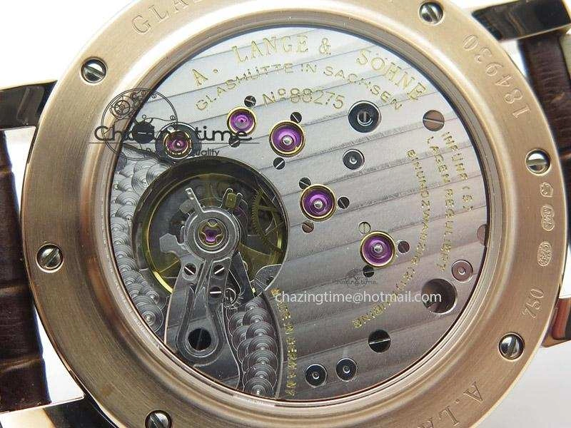 1815 MK Best Edition RG White Dial Sec@6 On Brown Leather Strap A Premium 4197