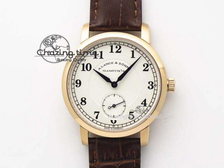 1815 MK Best Edition RG White Dial Sec@6 On Brown Leather Strap A Premium 4197