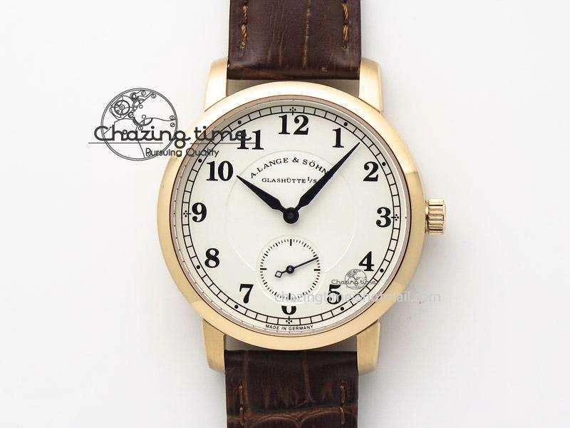 1815 MK Best Edition RG White Dial Sec@6 On Brown Leather Strap A Premium 4197