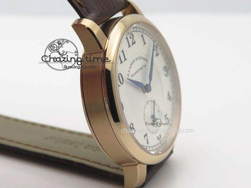 1815 MK Best Edition RG White Dial Sec@6 On Brown Leather Strap A Premium 4197