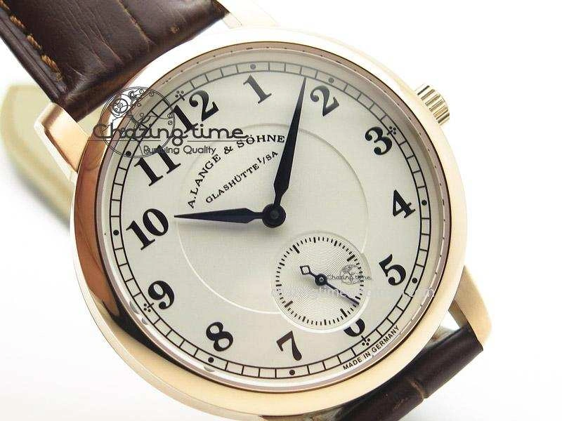 1815 MK Best Edition RG White Dial Sec@6 On Brown Leather Strap A Premium 4197