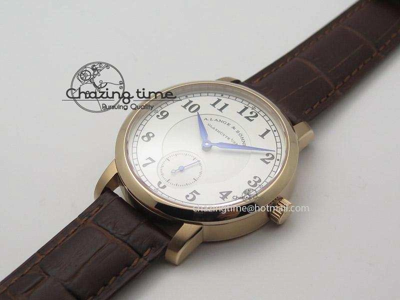 1815 MK Best Edition RG White Dial Sec@6 On Brown Leather Strap A Premium 4197
