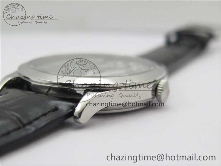 5077P-102 SS Case FLF Best Edition Real Enamel Dial 3 Black Leather strap Cal. WaterResistant 8864