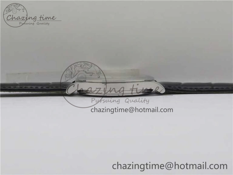 5077P-102 SS Case FLF Best Edition Real Enamel Dial 3 Black Leather strap Cal. WaterResistant 8864
