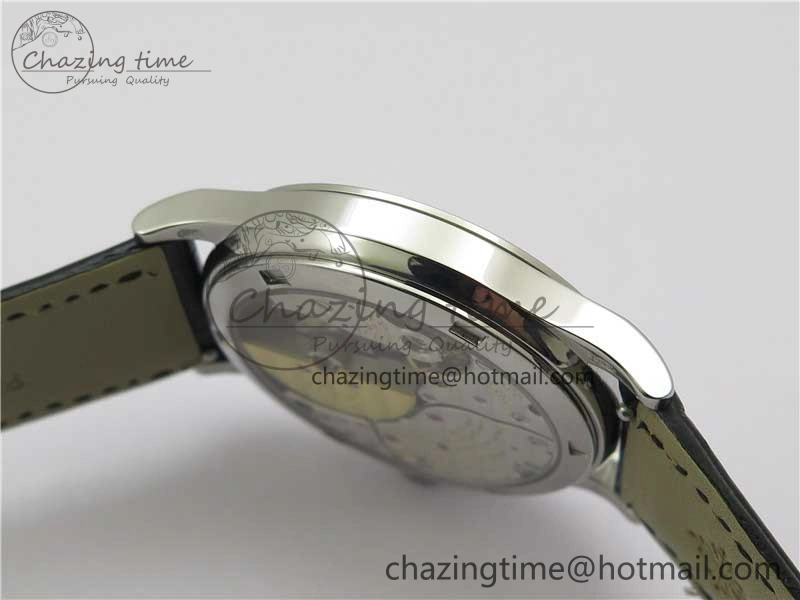 5077P-102 SS Case FLF Best Edition Real Enamel Dial 3 Black Leather strap Cal. WaterResistant 8864