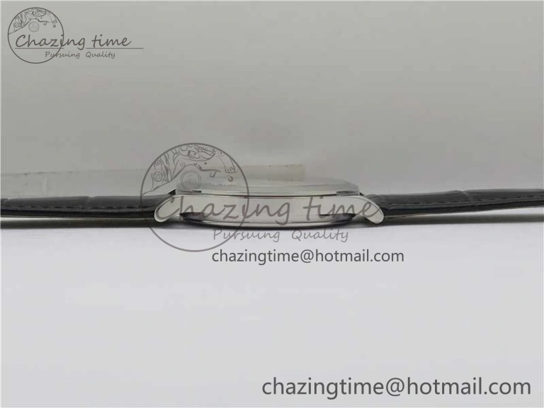 5077P-102 SS Case FLF Best Edition Real Enamel Dial 4 Black Leather strap Cal. SunProtective 8863