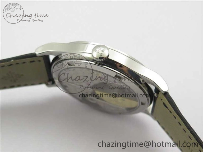 5077P-102 SS Case FLF Best Edition Real Enamel Dial 4 Black Leather strap Cal. SunProtective 8863