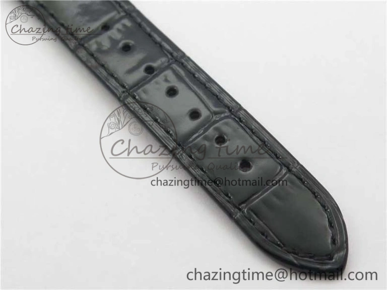 Comfortable 5088 100P-001 Engraved Case FLF Best Edition Engraved Dial on Black Leather strap Cal. 8942