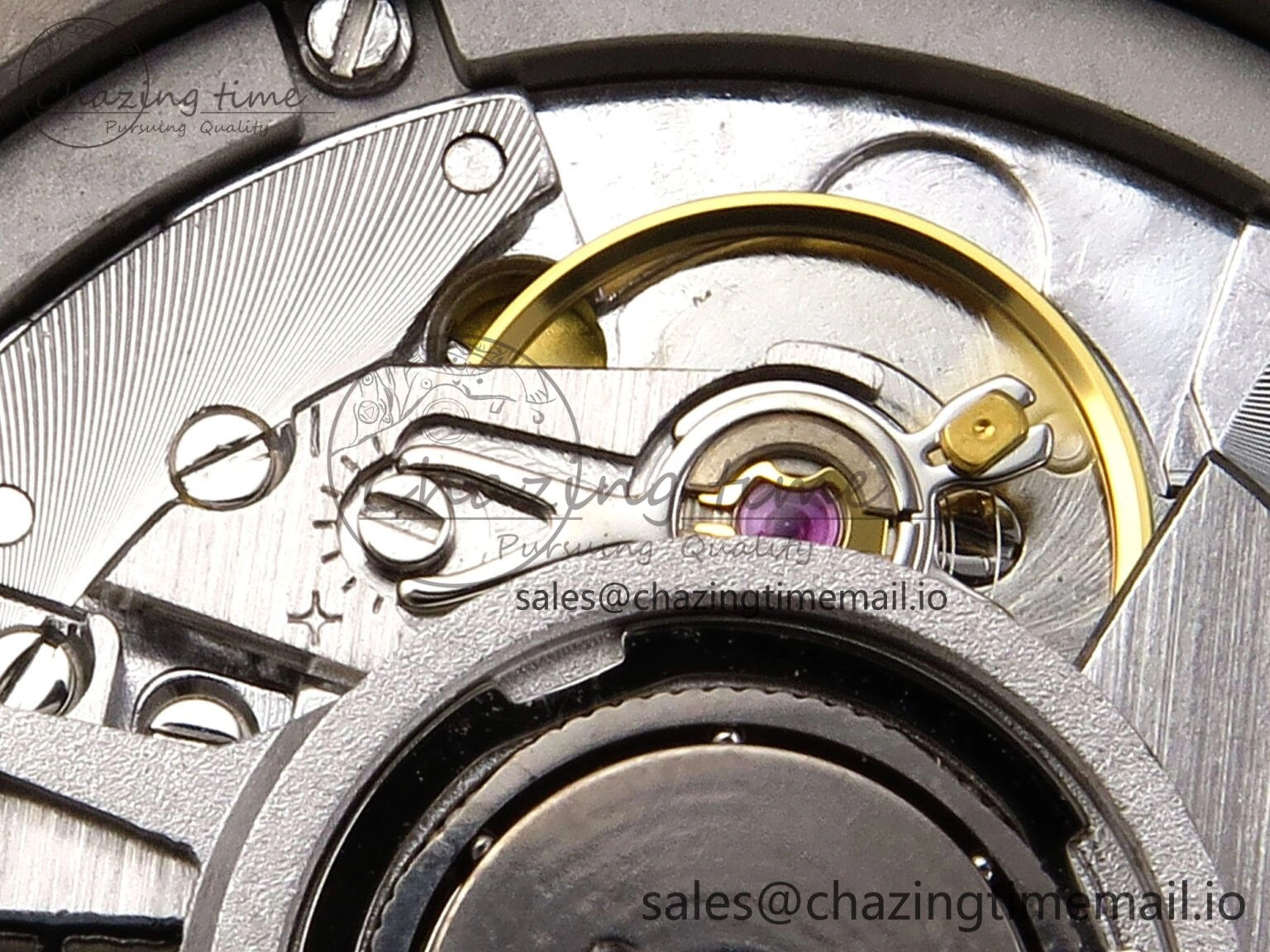 SmartChoice Fusion 38mm RG JJF 1:1 Best Edition Gray Dial on Black Gummy Leather Strap 6710