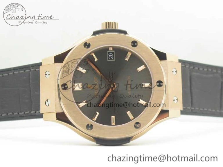 Neat Fusion 38mm RG JJF 1:1 Best Edition Gray Dial on Gray Gummy Strap A2892 V 6863