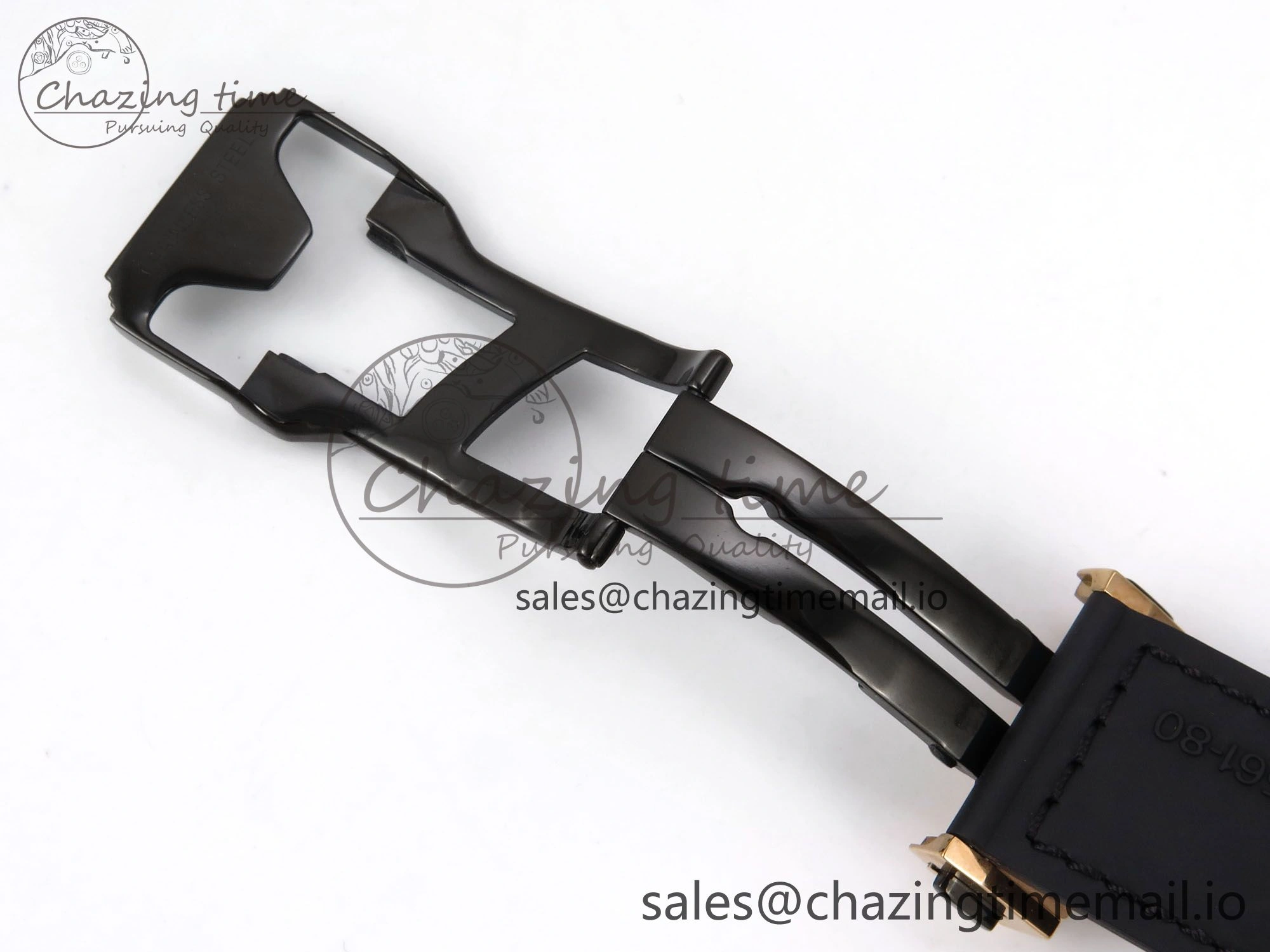 Fusion 38mm RG JJF 1:1 Best Edition White Dial on Black Gummy Leather Strap Trendsetting 6711